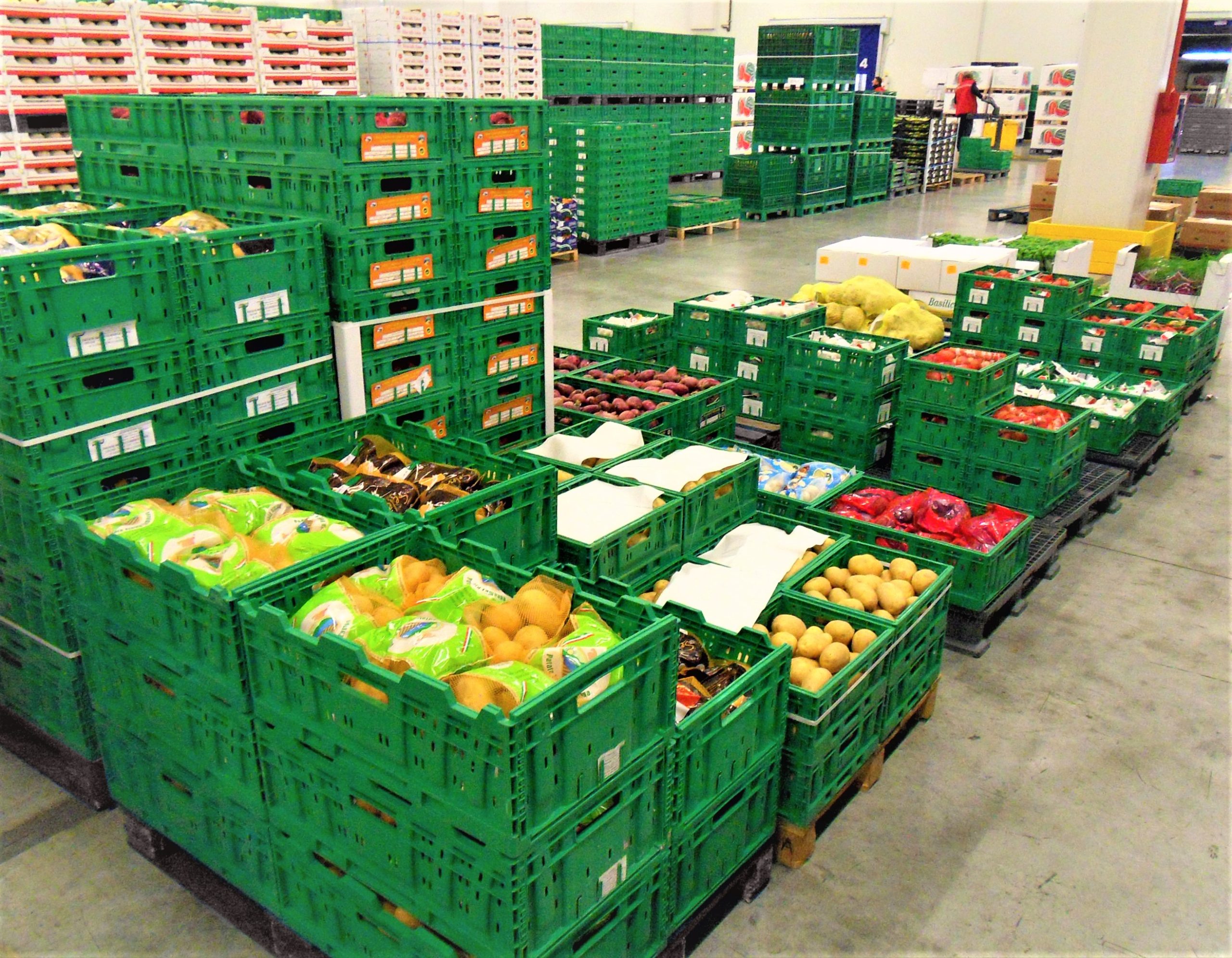 plastic crates